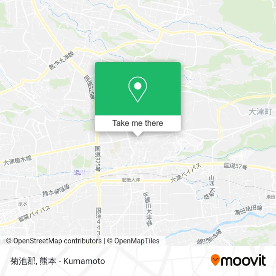 菊池郡 map