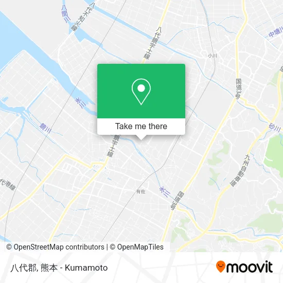 八代郡 map