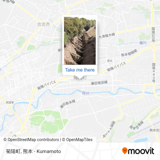 菊陽町 map