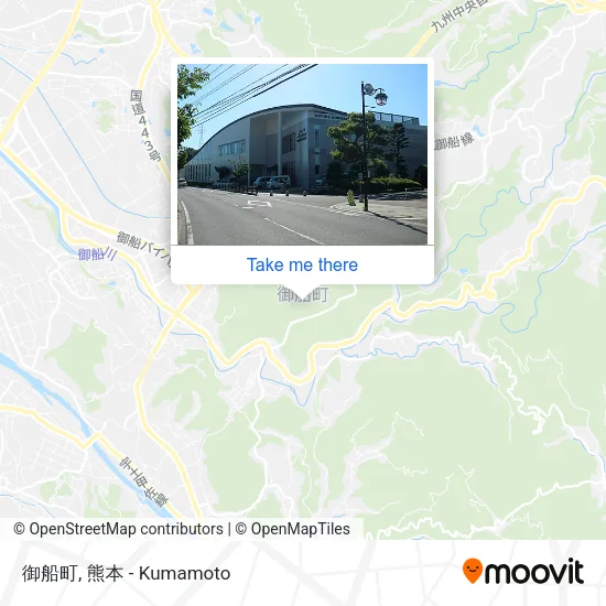 御船町 map