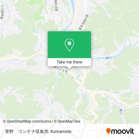 Kayano Container Collection Site map