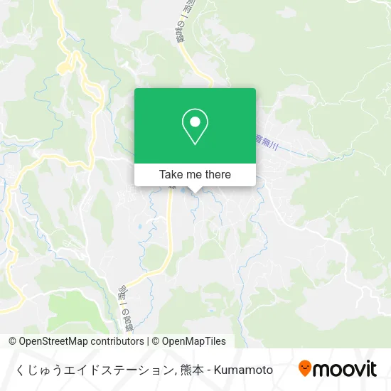 くじゅうエイドステーション map