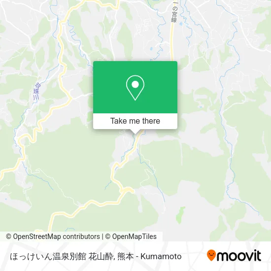 ほっけいん温泉別館 花山酔 map