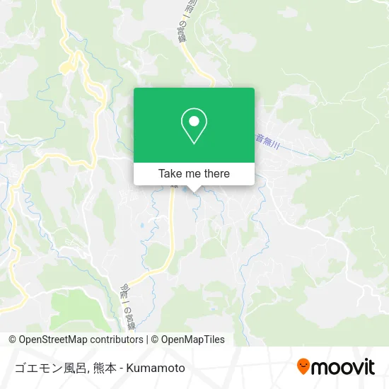 ゴエモン風呂 map