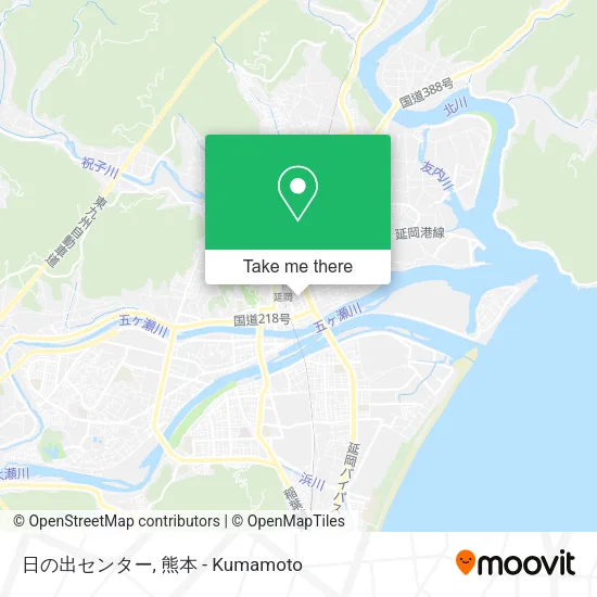 日の出センター map