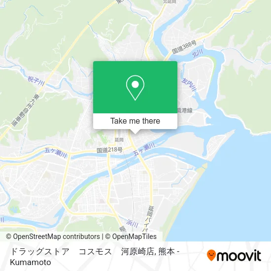 ドラッグストア　コスモス　河原崎店 map