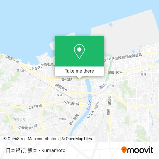 日本銀行 map