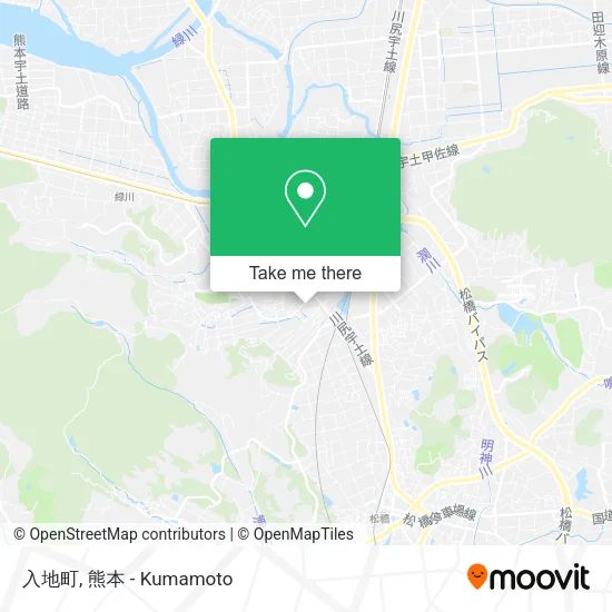 入地町 map