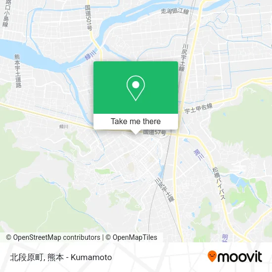 北段原町 map