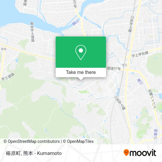 椿原町 map