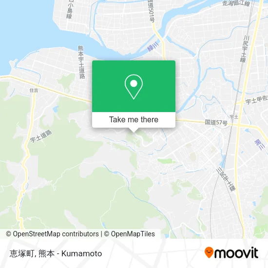恵塚町 map