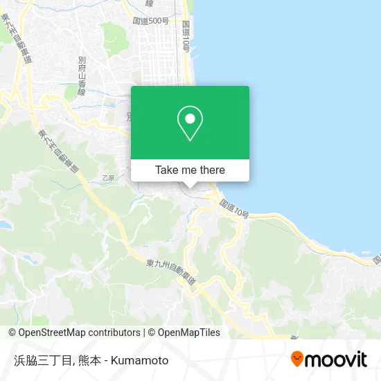 浜脇三丁目 map