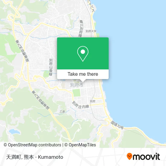 天満町 map