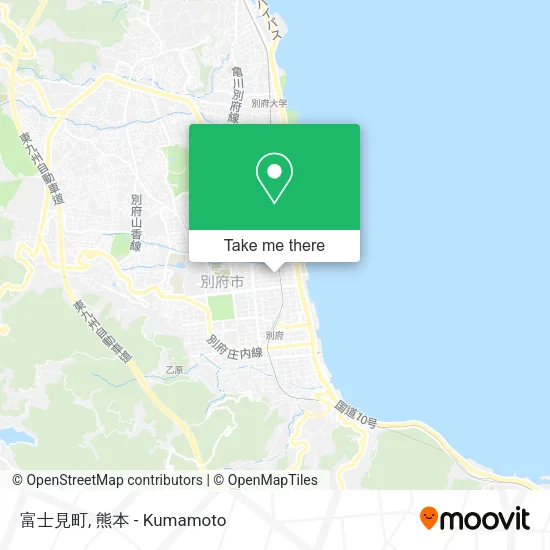 富士見町 map