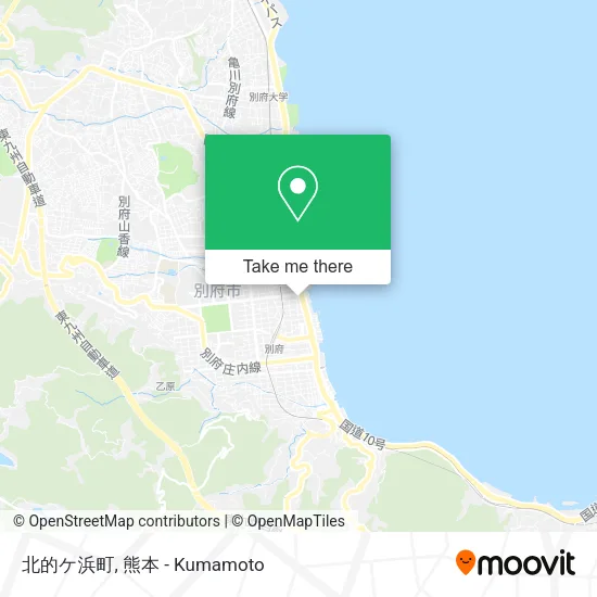 北的ケ浜町 map