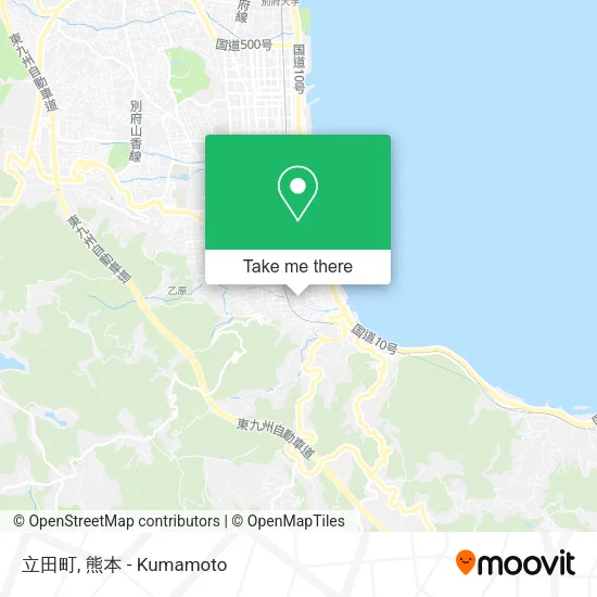 立田町 map