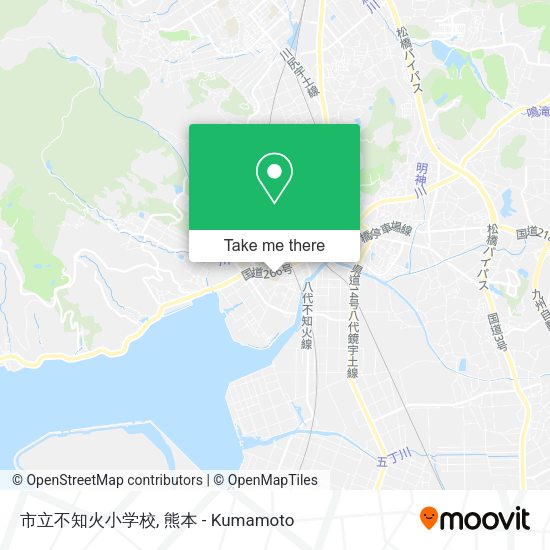 市立不知火小学校 map