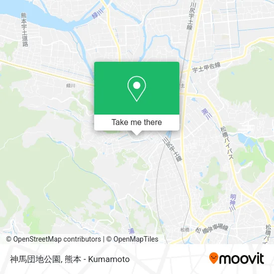神馬団地公園 map