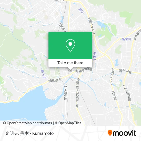 光明寺 map