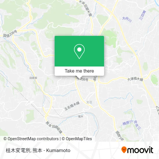 植木変電所 map