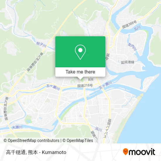 Takachijo Street map