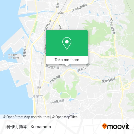 神田町 map