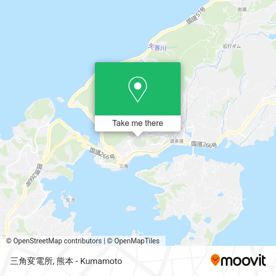 三角変電所 map