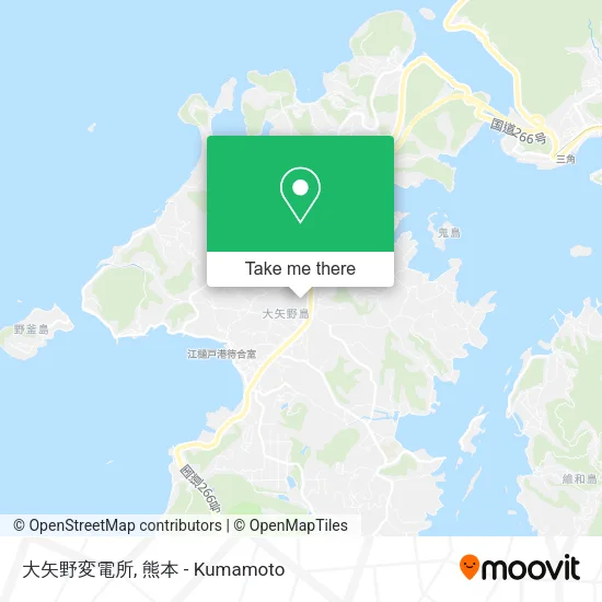 大矢野変電所 map