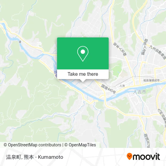 温泉町 map