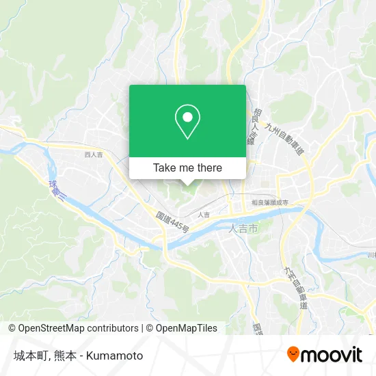 城本町 map
