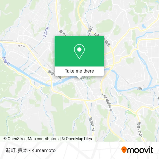 新町 map