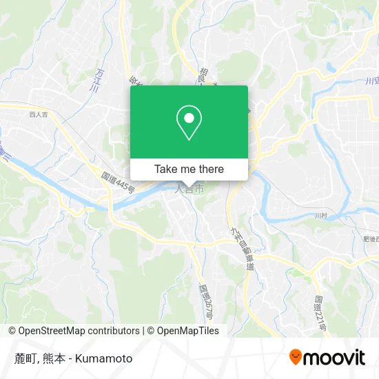 麓町 map