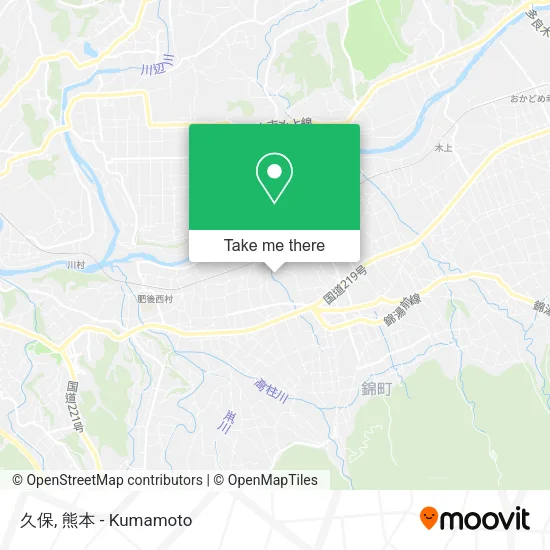 久保 map