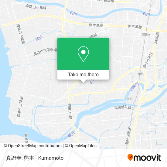 真證寺 map