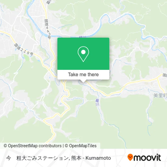 今　粗大ごみステーション map