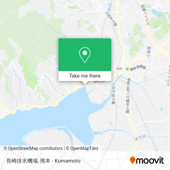 長崎排水機場 map