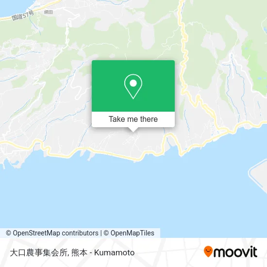 大口農事集会所 map