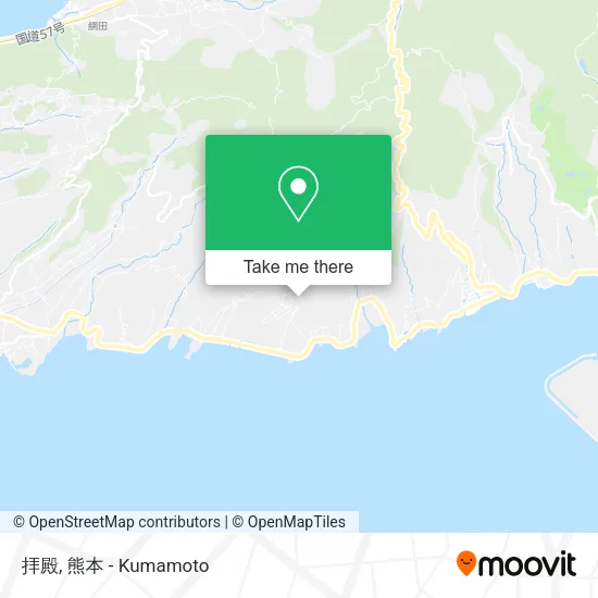 拝殿 map