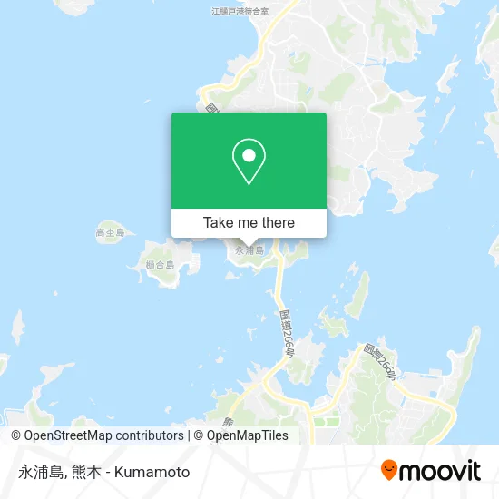 永浦島 map