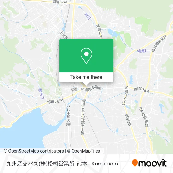 九州産交バス(株)松橋営業所 map