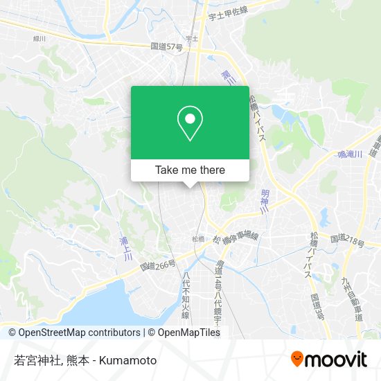 若宮神社 map