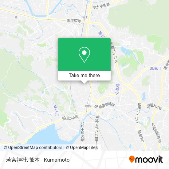 若宮神社 map