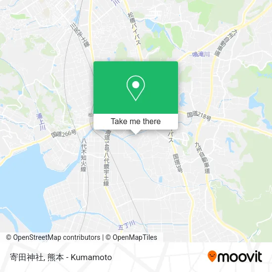 寄田神社 map