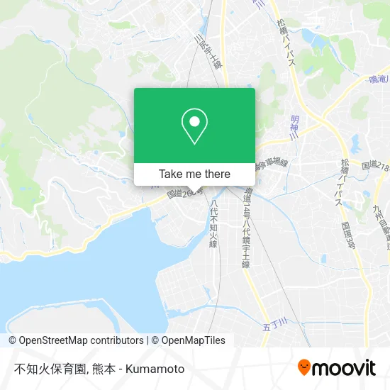 不知火保育園 map