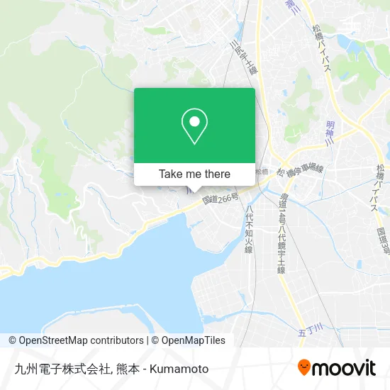 九州電子株式会社 map