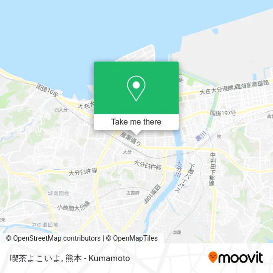喫茶よこいよ map