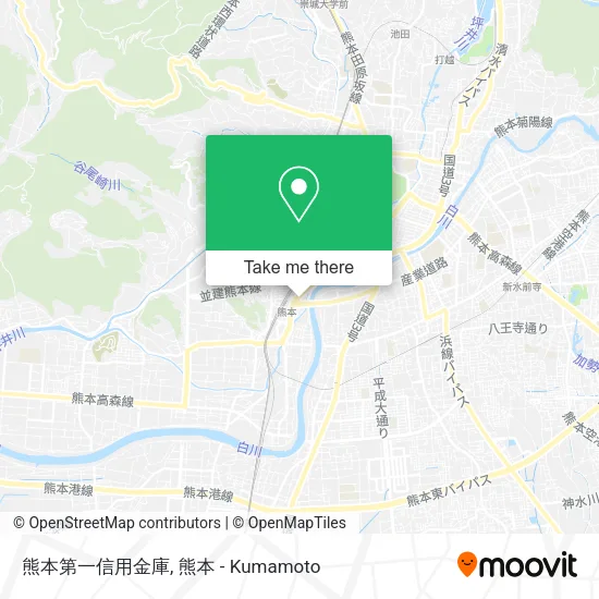 熊本第一信用金庫 map