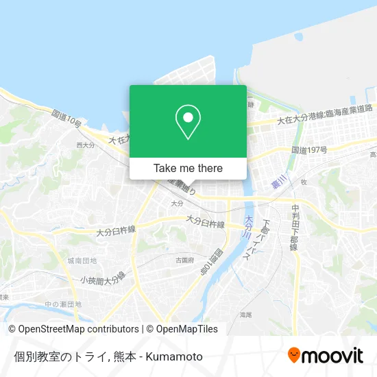 個別教室のトライ map