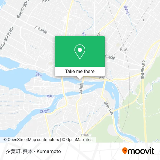 夕葉町 map