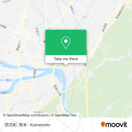 西宮町 map